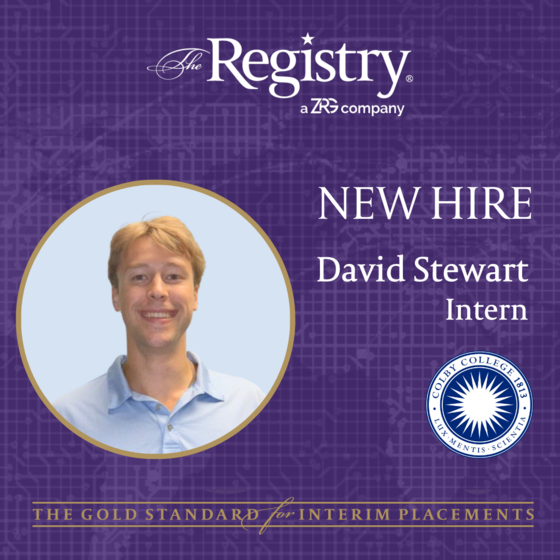 We're thrilled to welcome David Stewart as our Summer 2024 Intern!
